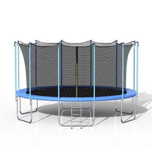 16 ft trampoline with enclosure best sale